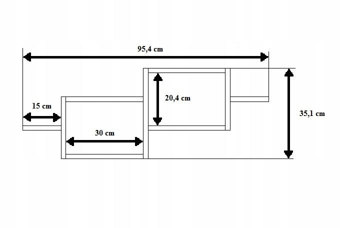 Wall Hanging Shelf - No. 10 white