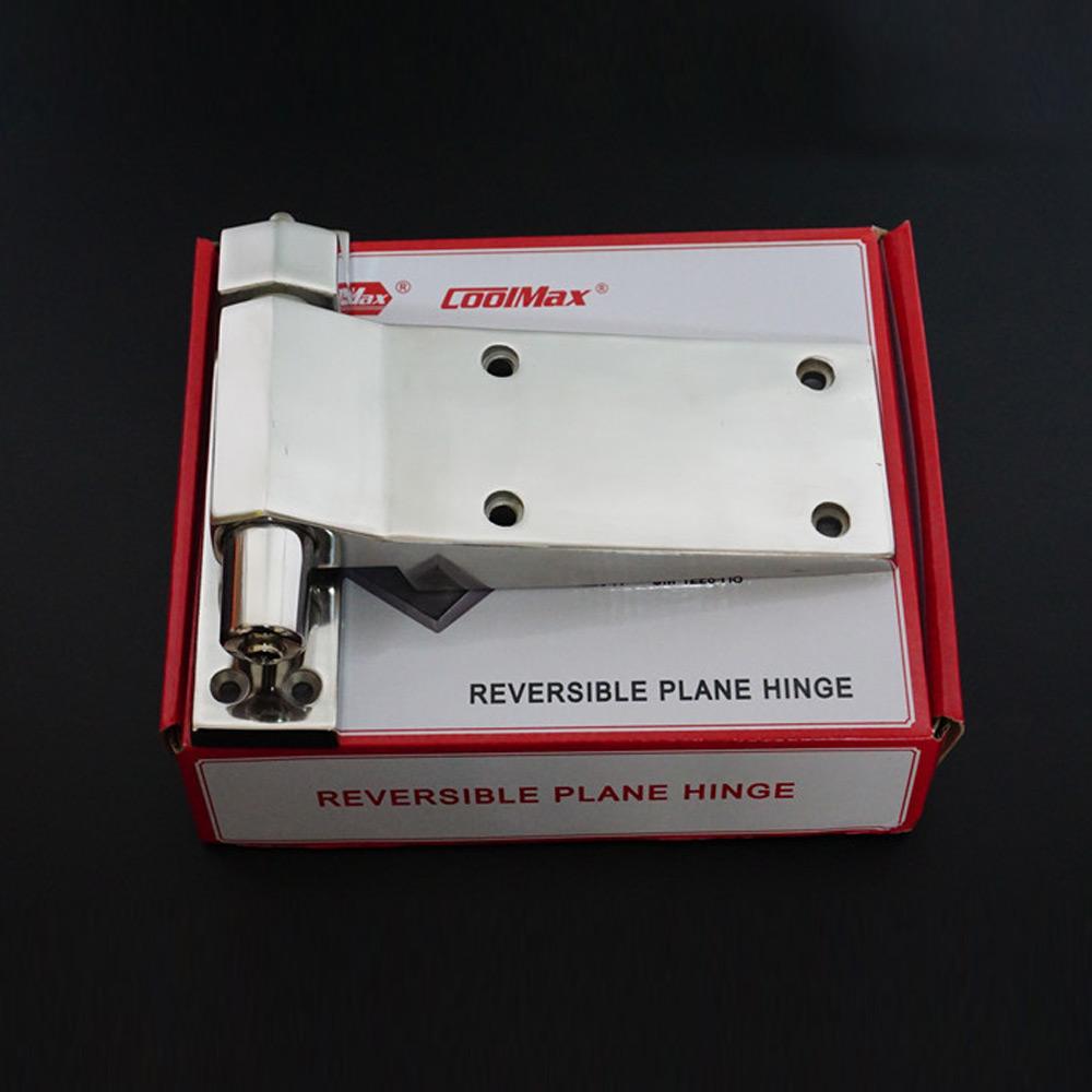High Load Bearing Stainless Steel Door & Window Hinges with Springs for Industrial Ovens & Cold Storage