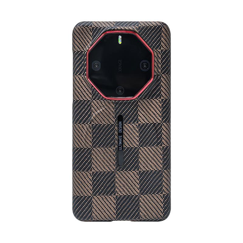 Applicable to Huawei mate60 RS Kevlar Magnetic Mobile Phone Case Aramid Fiber High-grade Hard Case 60RS Protective Case
