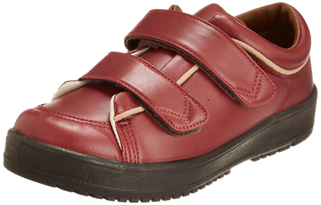 Moonstar 05 Medical Shoes Foot Size cm V-Step (Left Only), Wine, 24.0