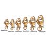 40Pcs Durable Stainless Steel Lobster Clasp for Bracelets and Necklaces Various Sizes Jewelry Making Kits Supplies