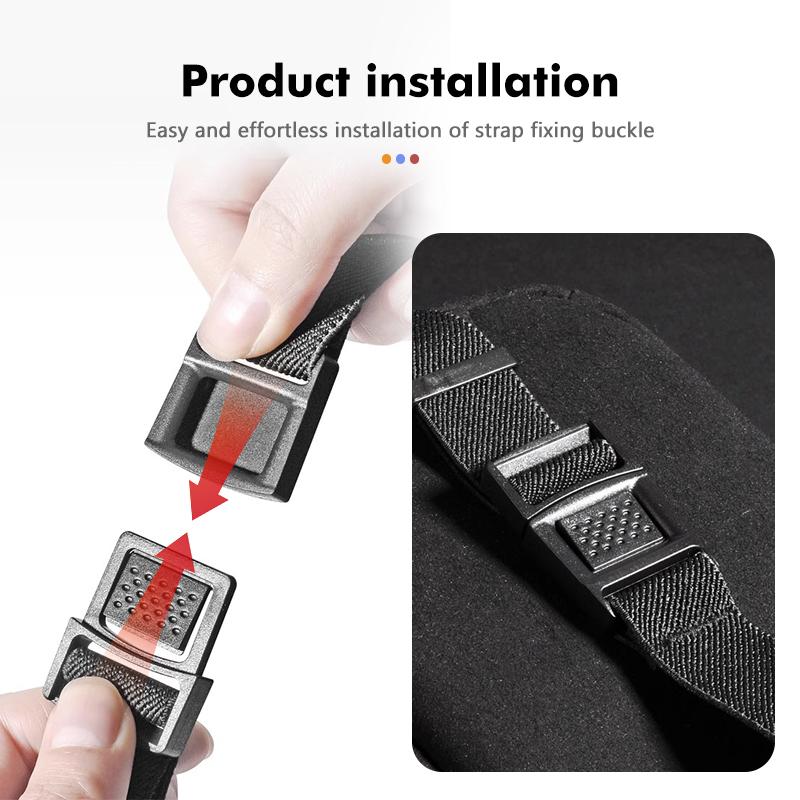 D6Car Mounted Tissue Holder Backseat Tissue Box With Fix Strap For Mercedes Benz C180 C300 W124 W176 W177 C200 C260 GLC CLE CLA