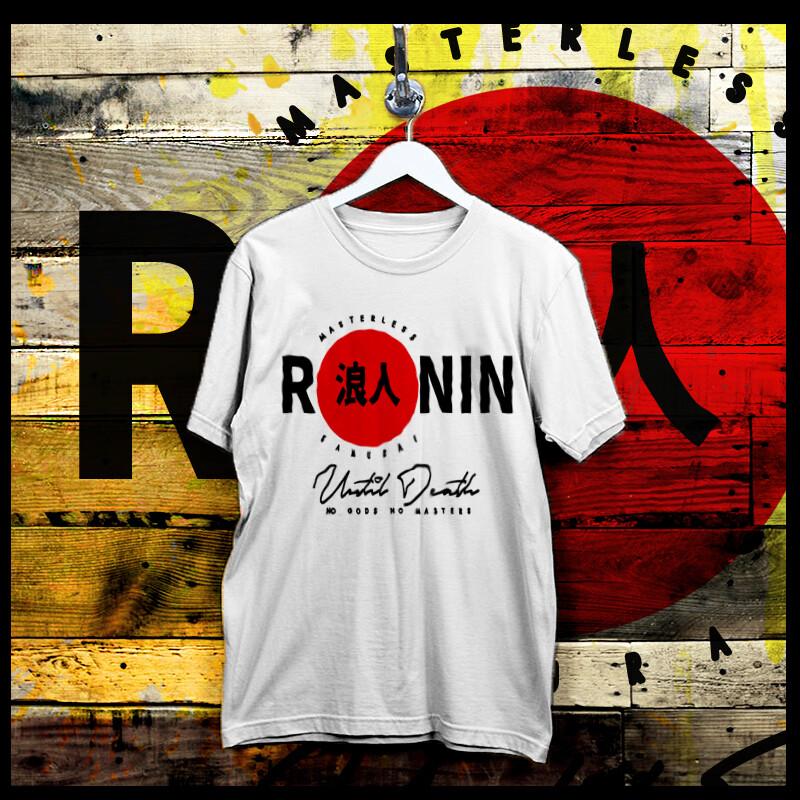 

Samurai T-Shirt Bushido Code Ronin Hanzo Sword Warrior Katana Deadly Assassin S