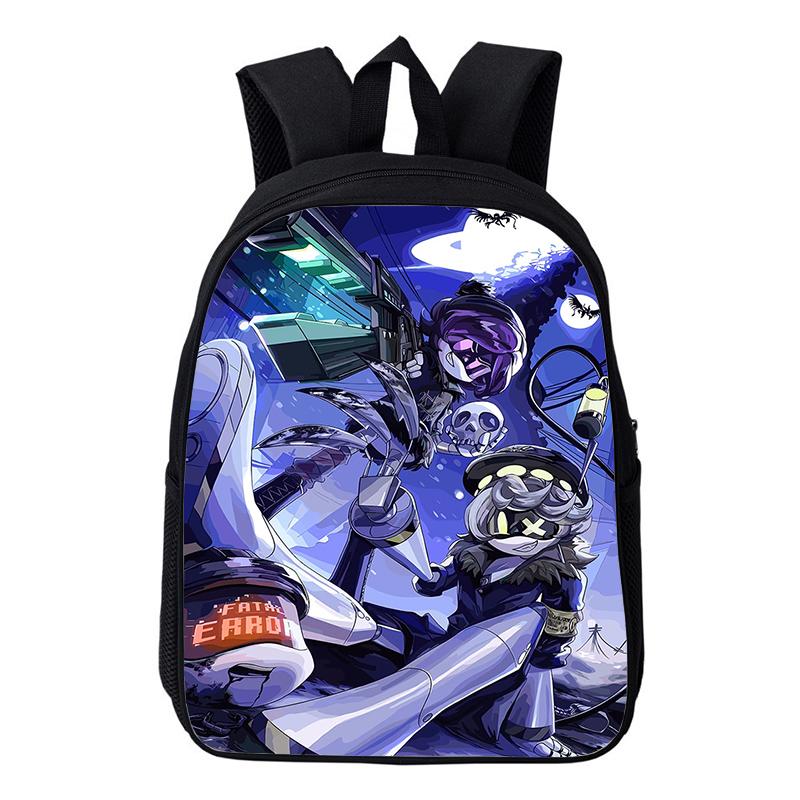 Murder Drones Uzi and N Backpacks Toddler Kindergarten Bags Boys Girls School Bags Funny Cartoon Kids Waterproof Bookbag Mochlia