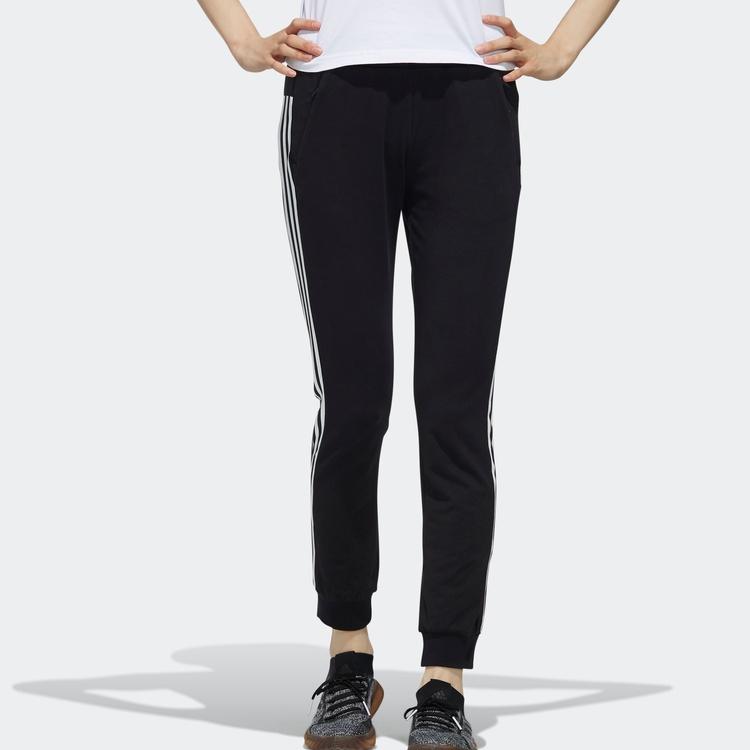 adidas Originals Women's 3D Trefoil 3-Stripes Leggings Black DY8696