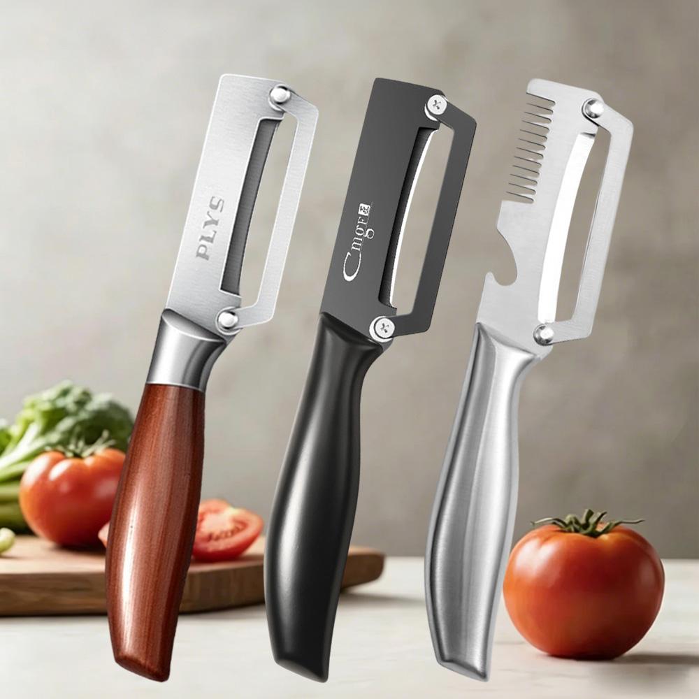 Multifunctional Peeler Stainless Steel Durable Sharp Blade Suitable for All Kinds of Fruits and Vegetables Home Kitchen Tool
