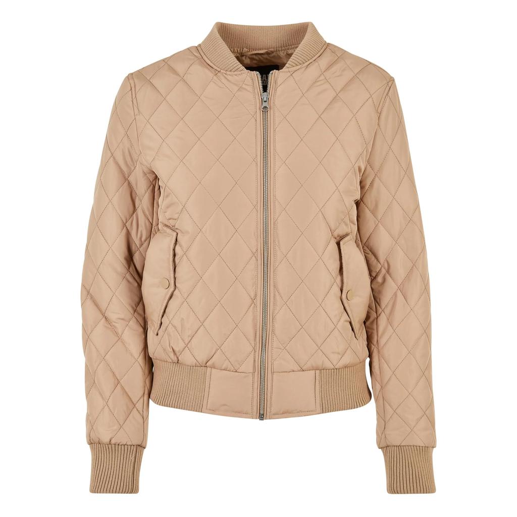 Urban Classics Womens/Ladies Diamond Nylon Quilted Jacket