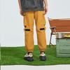 Reebok Solid Color Retro Sports Pocket Woven Casual Pants Men bottoms Brown 23RCS619MGBR