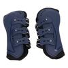 1 Pair Horse Front Leg Boots Shock Absorption Lightweight Protective Horse Leg Protector for Jumping Show Training Blue