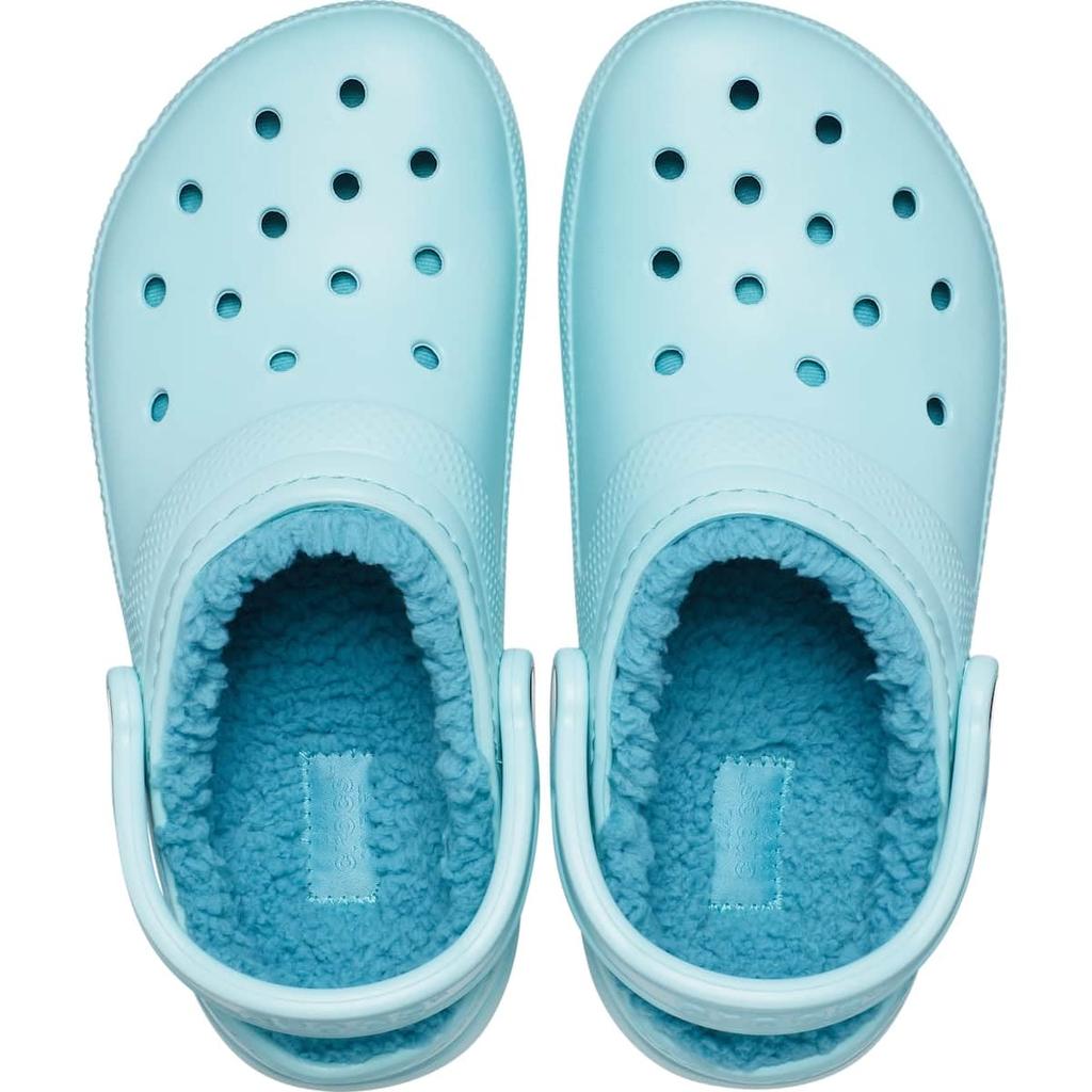 Crocs Classic Lined Clogs for Adults, Size 12 Women/10 Men