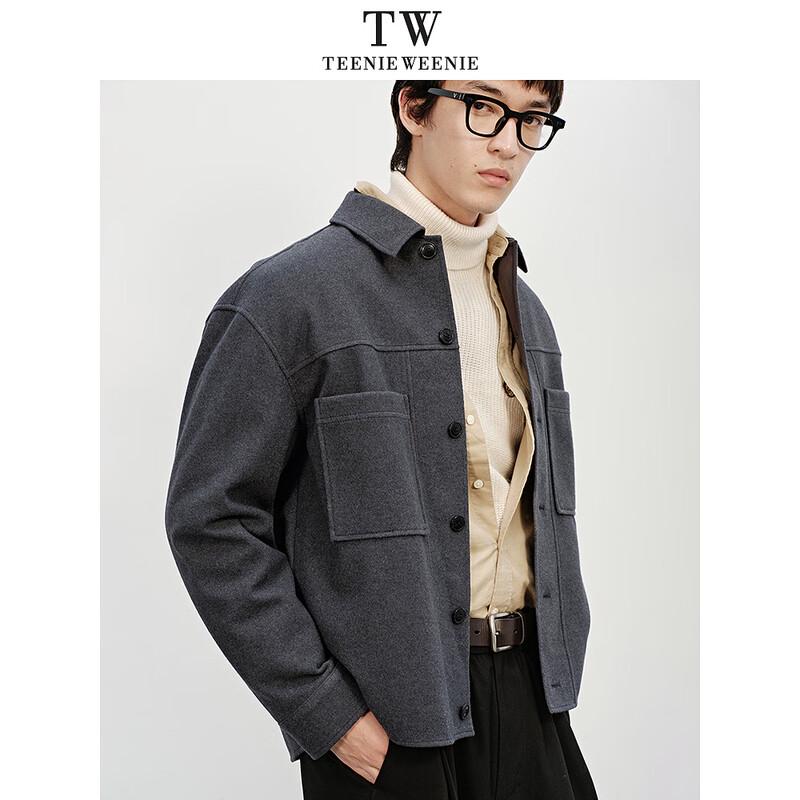Teenie Weenie Men's American Retro Wool Blend Coat