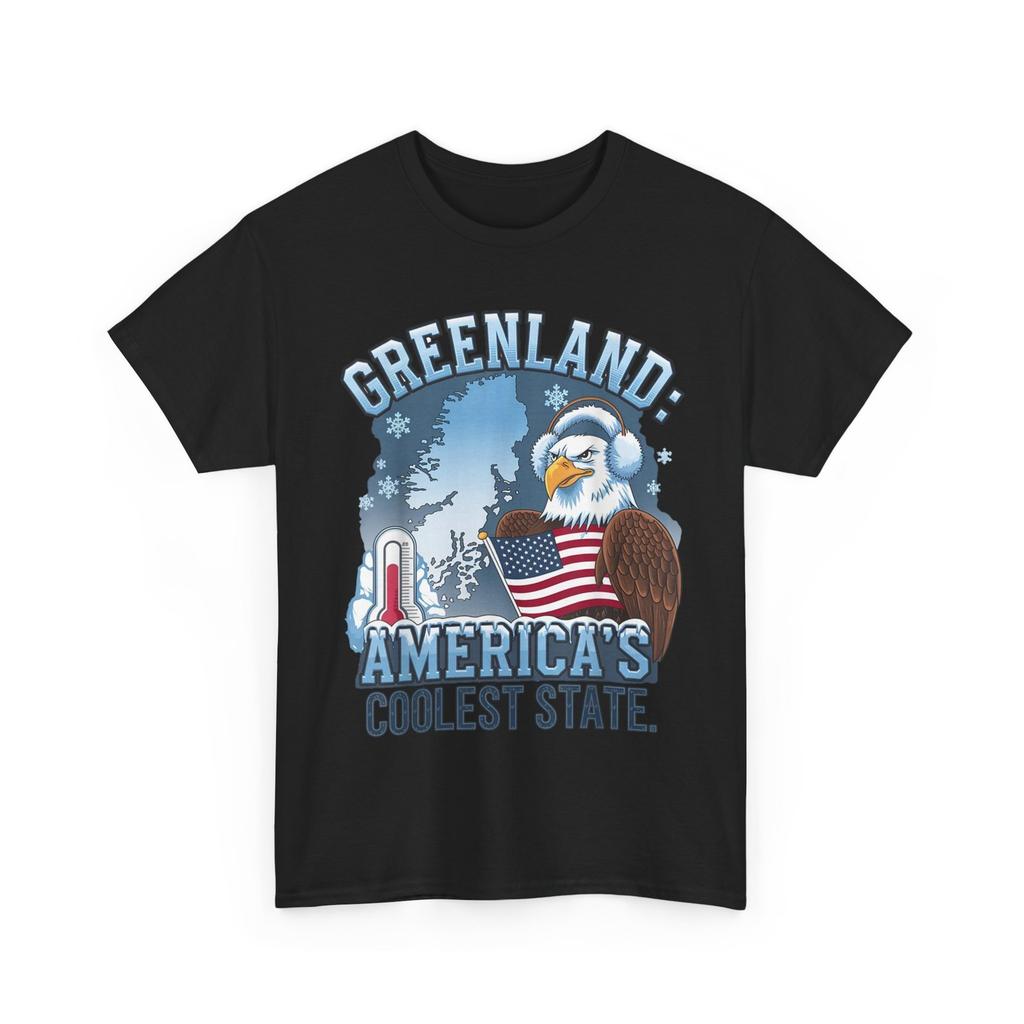 Greenland Shirt, Greenland 51st State USA America Funny Greenland Shirt
