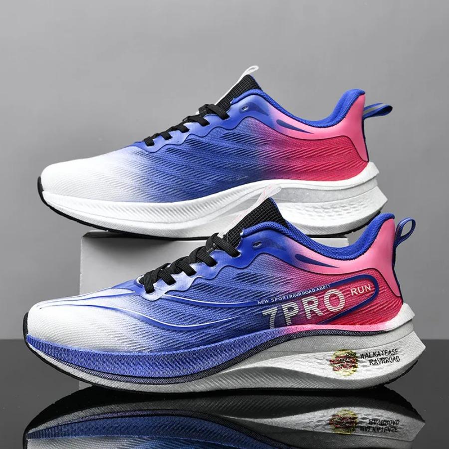 2025 Summer Men's Running Shoes New Professional Carbon Plate Sports Training Shoes Outdoor Non-slip Shock-absorbing