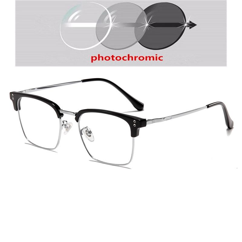 Vintage Literary Student Optical Glasses Women Men Blue Blocking Rays Square Shortsighted Prescription Eyeglasses 0 -0.5 -0.75 To -6