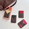 High End Business Sle for MagSafe Magnetic Niche Creativity Leather Card Holder for IPhone 17 Pro Max 16 15 14 13 Women Men Universal ID Bank Bus