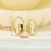 1 Stück Goldfarbener Alltagstauglicher Zahnschmuck Dental Grillz Hip Hop Hohles Herz Zahn Grillz Für Frauen