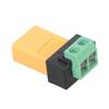 XT60 Male To 2Pin Solderless Terminal Adapter For Drones Solar Panel Remote Models 10A Current