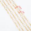 1Meter  Stainless Steel Geometry Hollow Border Chain Hip Hop Punk Gold Chain DIY Necklace Bracelet Bag Chains Material Wholesale