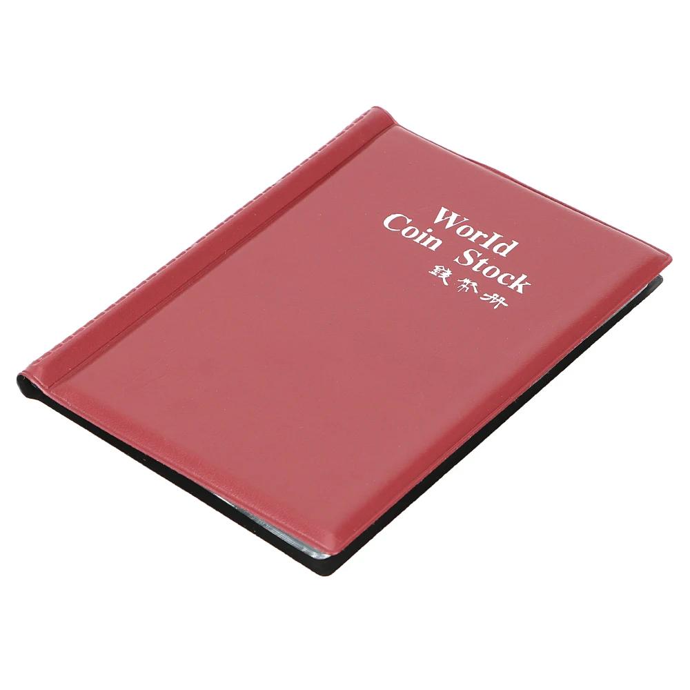 Pro sběratele Držák na mince Alba Mini Penny Úložný sáček na mince Sběratelský organizér na mince 120 kapes Sbírka mincí Kniha alba