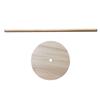 5pcs Detachable Design Wooden Donut Stand Wood Donut Display Stand Donut Wall Bracket  Wedding Party