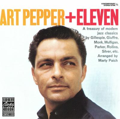 CD ART PEPPER - Art Pepper + Eleven OJCCD3412 Original Jazz C 1988 US Jazz Used