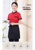 Custom Waterproof Canvas Waist Apron with Logo for Catering, Milk Tea Shops, Baristas