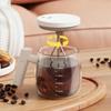 Self Stirring Coffee Mug with Lid,400ML Electric Mixing Cup Self Stirring Coffee Mug Glass Mixing Coffee Mug Rotating Home Offic