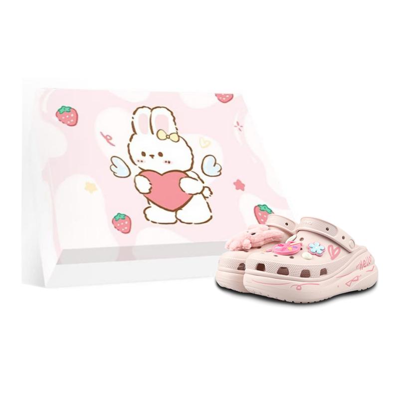 

Crocs Crush Clog Gift Box MM Dreamer Trickster Doll Dopamine Fun Hand-Painted Clogs Unisex 38-39