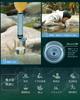 GreeShow Portable Water Purifier, Filter, Outdoor Water Purifier, Simple Water Purifier, For Disaster Prevention, Mountain Climbing, Earthquakes,