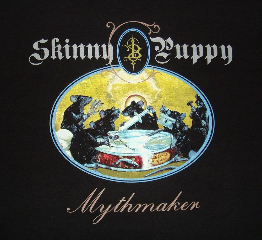 Rare Skinny Puppy Band Mythmaker Classic Black S-2345XL Unisex T-Shirt US234 Unisex T-Shirt S