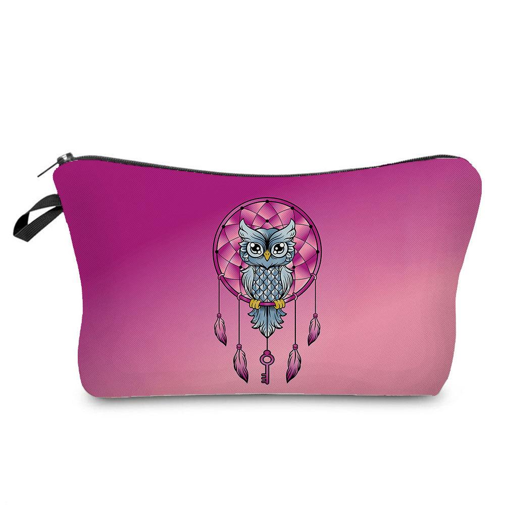 Women Dreamcatcher Print Cosmetic Bag Toiletries Organize Travel Storage Case