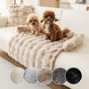 2026 Winter Rabbit Fur Pet Mat: Thick, Warm, Anti-Slip Dog Bed/Cat House