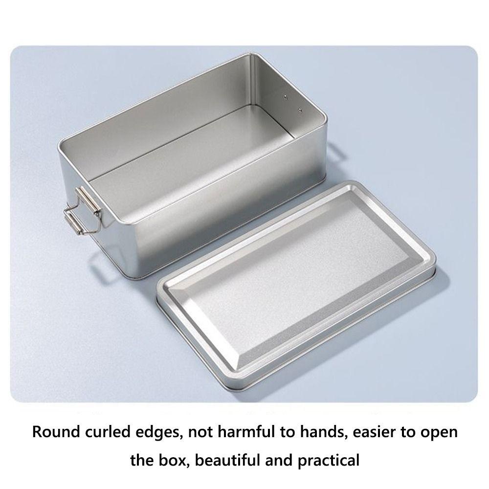 120*120*95mm Metall Aufbewahrungsbox Mehrfarbig Süßigkeitenbox Robuster Schnappverschluss Eisenbox Geldbehälter