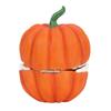 Desktop Organizer Resin Pumpkin Ornament Halloween Pumpkin Storage Box with Hinged Lid for Snacks for Halloween Desktop Decor