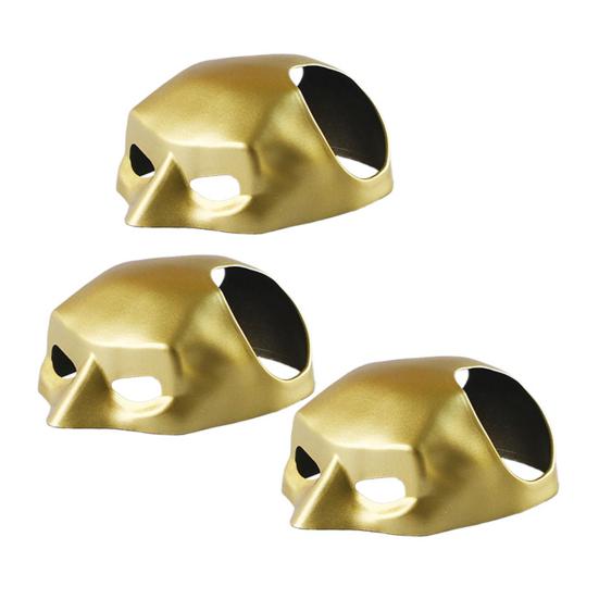 3Pcs Halloween Cat Mask Cat Superhero Cosplay Apparel Bat-Themed Pet Costume Accessories for Small Medium Cats