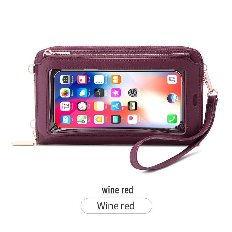 RFID Anti-Theft Touchscreen Crossbody Wallet & Mini Women's Shoulder Bag