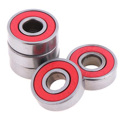 5 bucăți roșu Abec-7 608Rs rulmenți cu bile etanșați pentru skateboard, 8x22x7mm