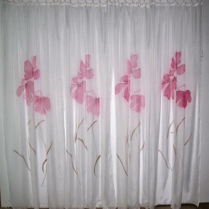 Vertikala spraygardiner, enkla sovrum vardagsrum polyester vertikala gardiner