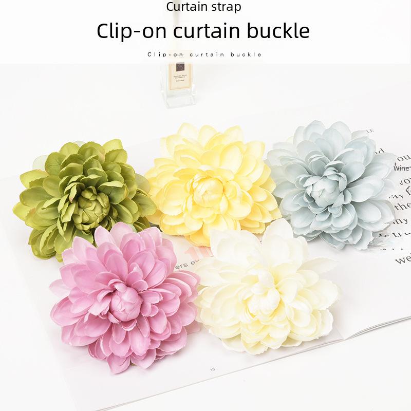 Modern Simple Flower Curtain Tiebacks – Window Decoration Accessories