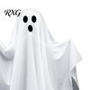 Ghost with Warm Lights Halloween Decoration, LED Light Up Standing Ghost, Indoor Outdoor Spooky Window White for Porch, Yard, Lawn, Garden Decor