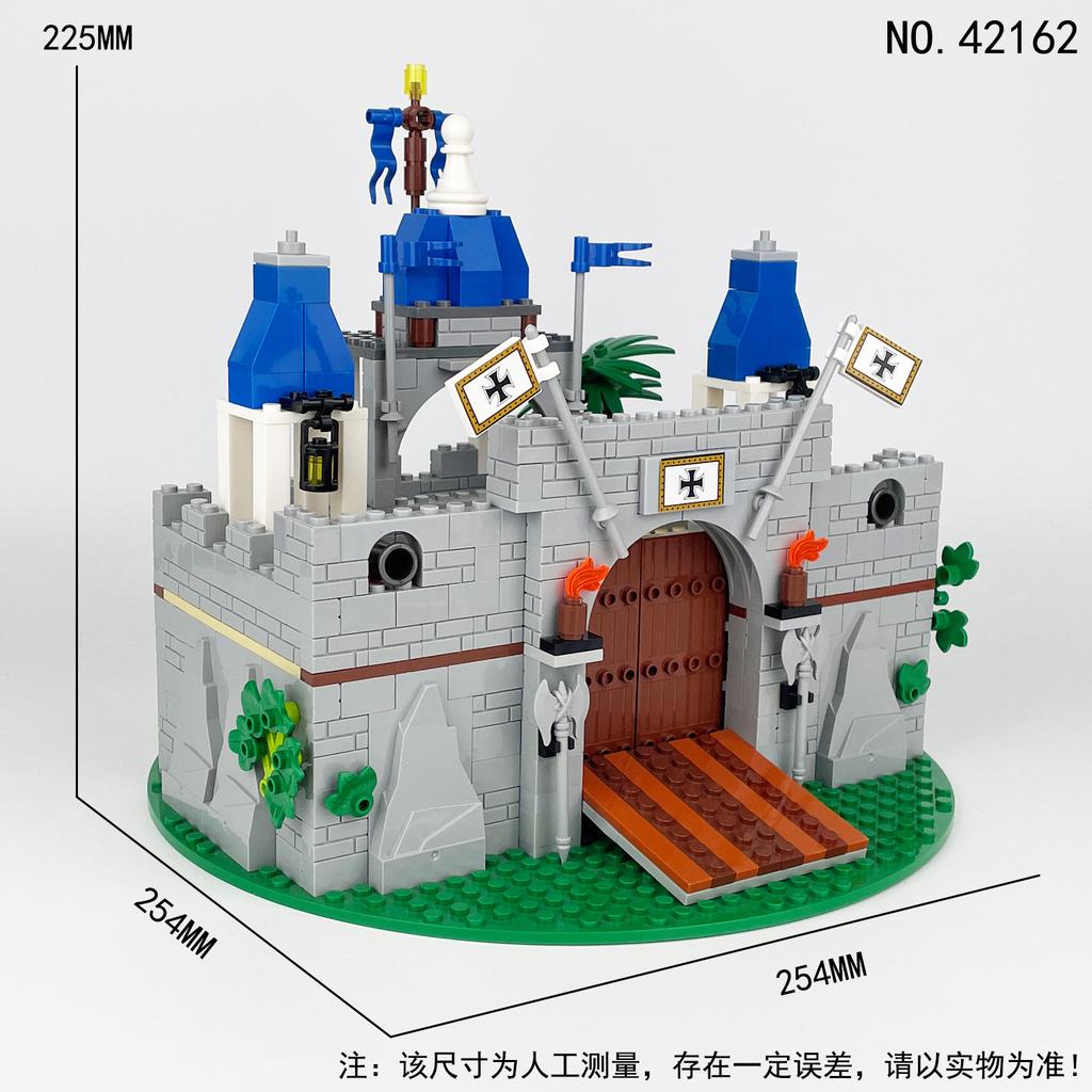 Medieval Knights Castle 42162 Children Assemble Small Particle Building Block Toy Soldier Accessories