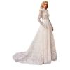 French Lace Wedding Dress 2026 New Bridal Atmospheric Simple Premium Long Sleeve Summer Small Trailing Dress Dress