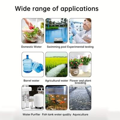 4In1 Backlight Water Quality Detection Pen Household Drinking Water Purity Ec Meter High Accuracy Tds Meter 0-9990Ppm Digital