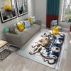 3D Ocean Themed Funny Octopus Carpet For Home Bedroom Decorative Living Room Bathroom Entrance Non-Slip Kitchen Carpet