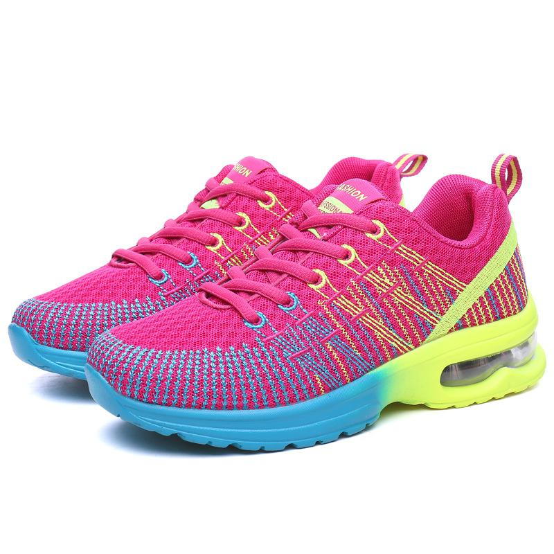 Fashion Fashion Women Sneakers Breathable Mesh Sneakers Women Casual Shoes Air Cushion Sports Running Shoes Tenis Feminino Ladies Shoes