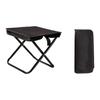 Portable Folding Stool for Outdoor Camping Fishing Train Trip with Lightweight Aluminum Alloy Frame