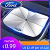 Adesivo per Auto Ford Nuovo 2025 Parasole per Auto Caldo Visiera Parabrezza Anteriore Protezione Solare Parasole Pieghevole Per Ford Focus mk2 mk3 mk4 Fiesta m