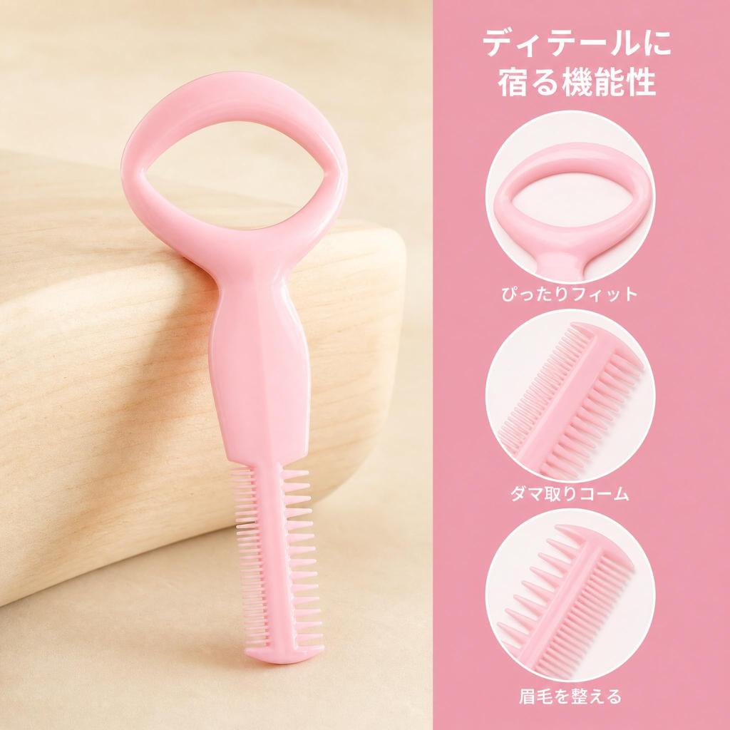 FOMIYES Dedicated Eyelash Card Guard Comb For Eyelash Makeup Beginners Professionals Suitable for Eye Parties Everyday Use Random Color High Precision