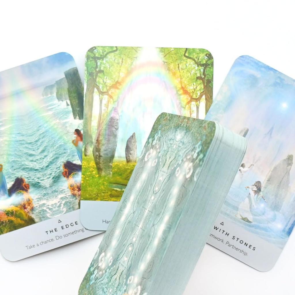 The Ancient Stones Oracle Fortune Telling Oracle Cards, Authentic, Direct from the Manufacturer, with Japanese Instructions