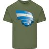 Curled Nicaragua Flag Nicaraguan Day Football Unisexs Light Cotton TShirt
